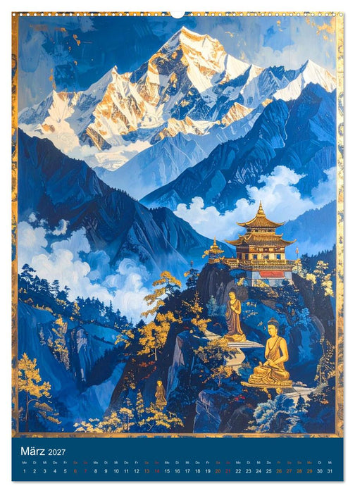 Der Pfad der inneren Berge (CALVENDO Wandkalender 2027)