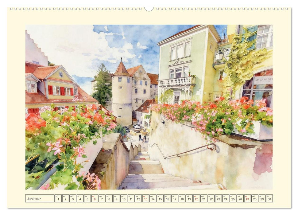 Baden-Württembergs schönste Altstädte (CALVENDO Wandkalender 2027)