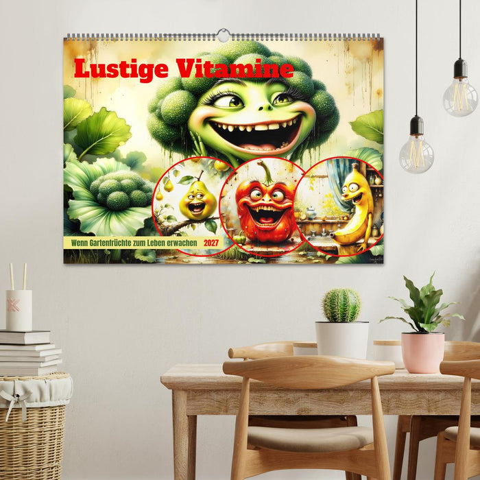 Lustige Vitamine (CALVENDO Wandkalender 2027)
