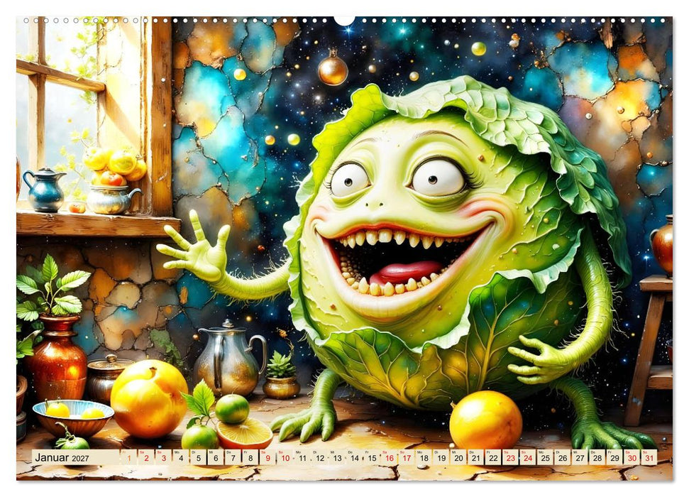 Lustige Vitamine (CALVENDO Wandkalender 2027)