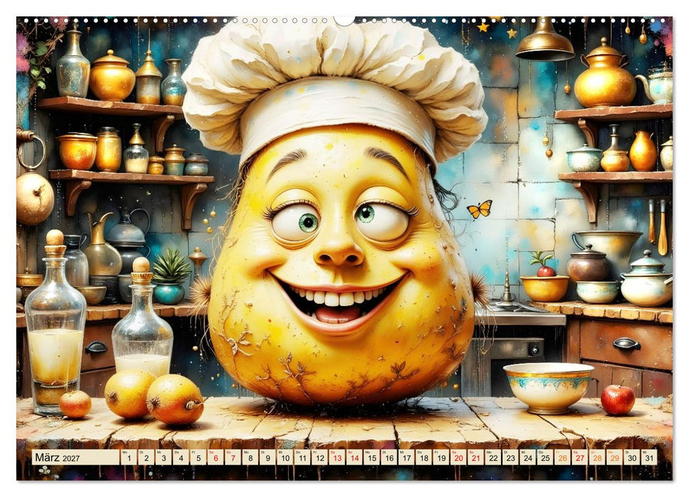 Lustige Vitamine (CALVENDO Wandkalender 2027)