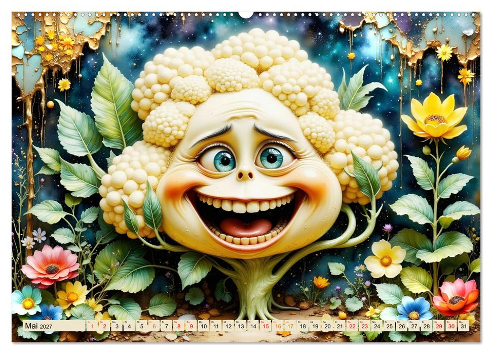 Lustige Vitamine (CALVENDO Wandkalender 2027)