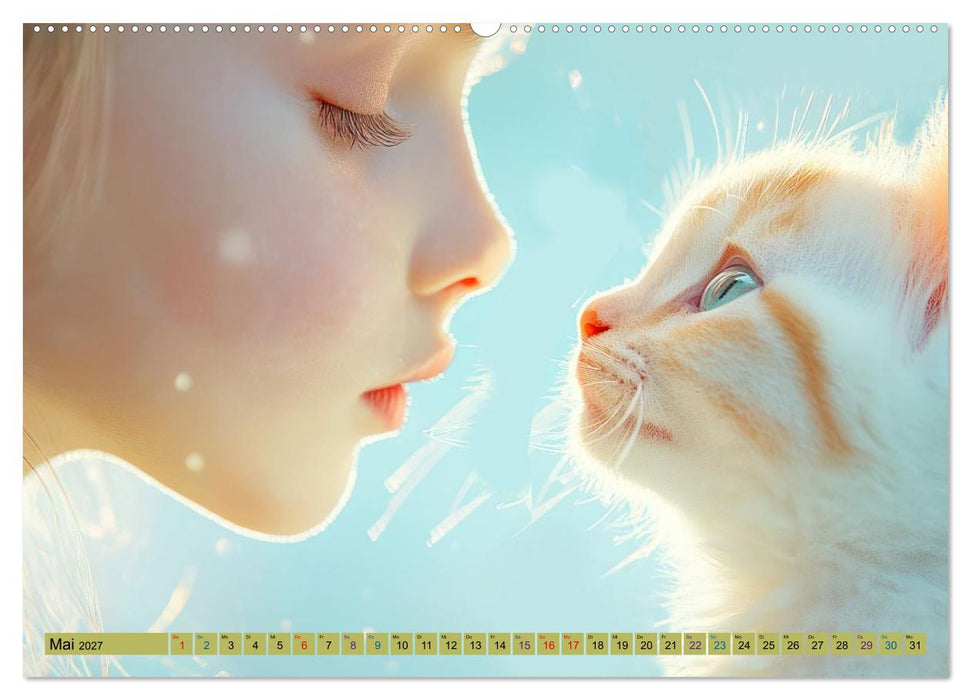 Katzenkinder - Entzückende Kätzchen (CALVENDO Wandkalender 2027)