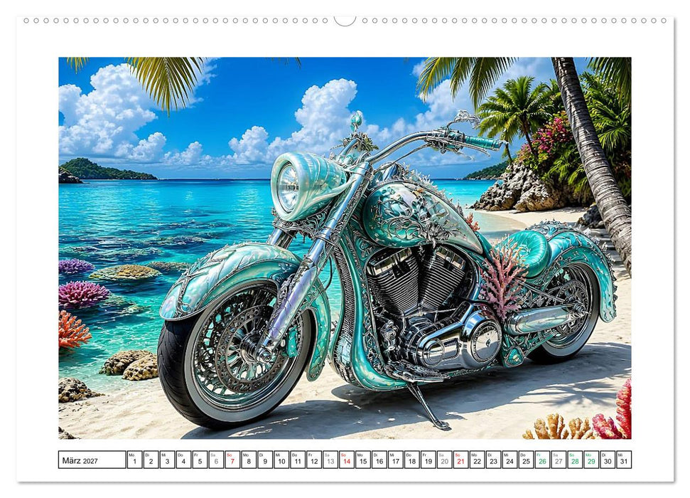 Stahlphantasien (CALVENDO Premium Wandkalender 2027)
