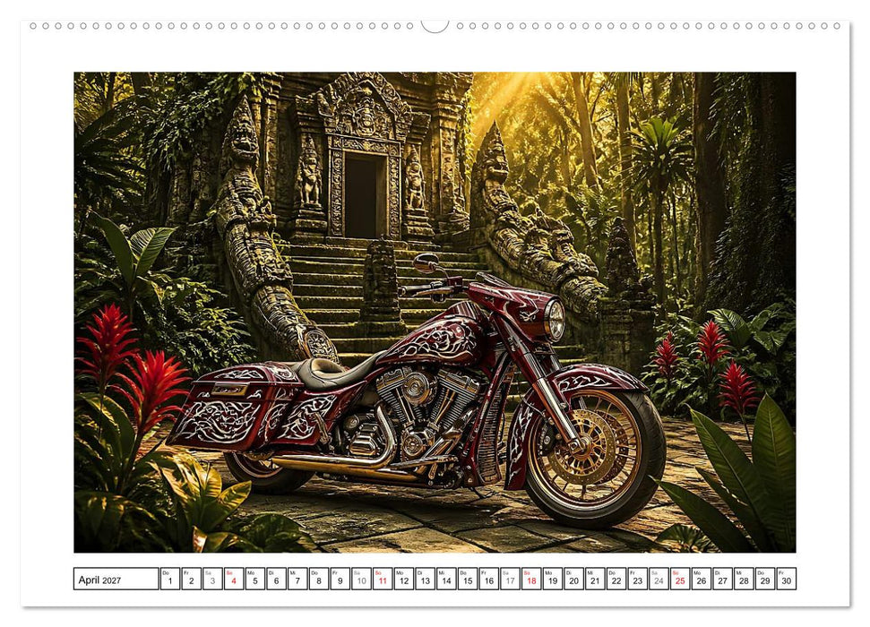 Stahlphantasien (CALVENDO Premium Wandkalender 2027)