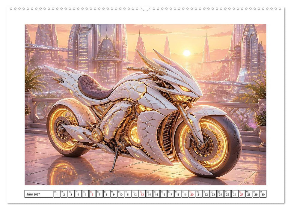Stahlphantasien (CALVENDO Premium Wandkalender 2027)