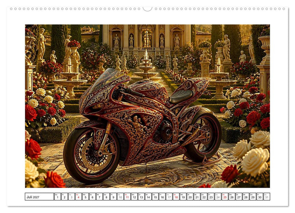 Stahlphantasien (CALVENDO Premium Wandkalender 2027)