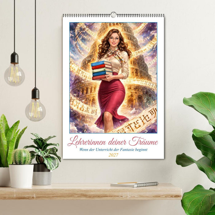 Lehrerinnen deiner Träume (CALVENDO Wandkalender 2027)
