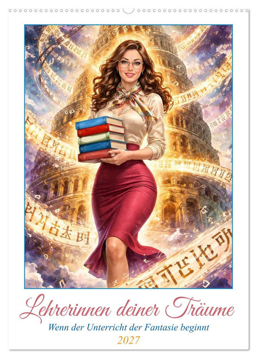Lehrerinnen deiner Träume (CALVENDO Wandkalender 2027)