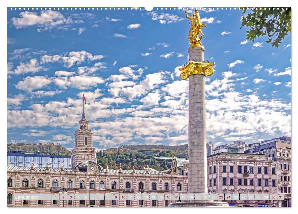 Erlebnis Georgien (CALVENDO Wandkalender 2027)