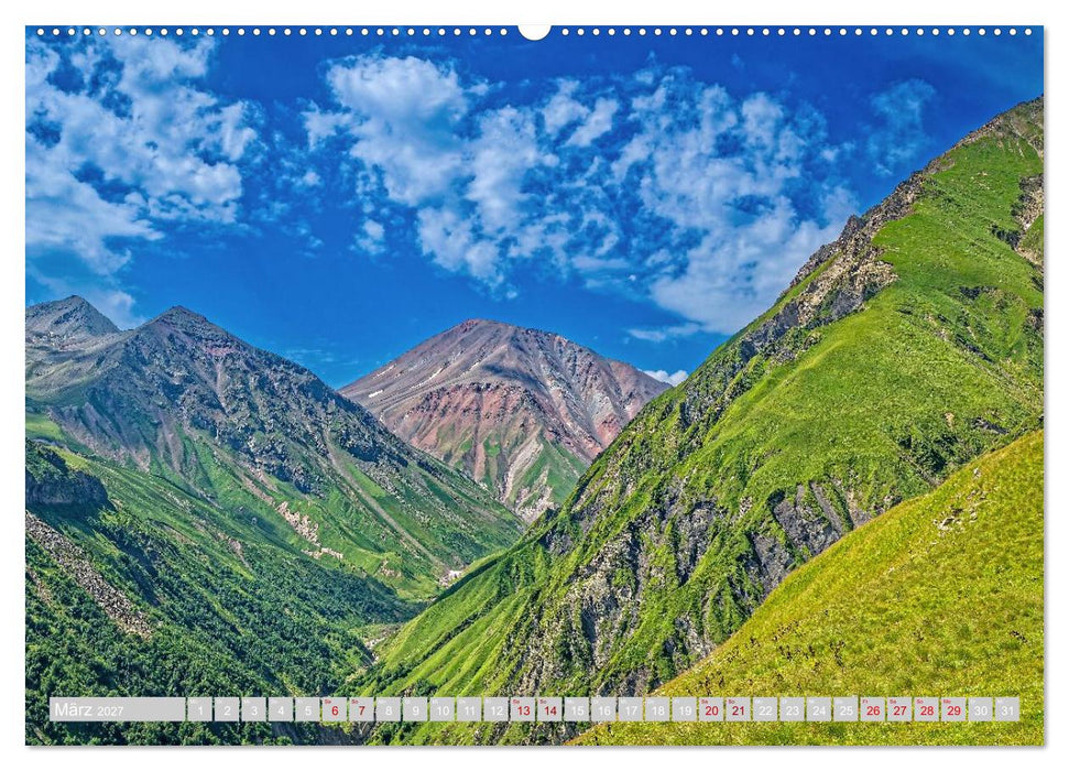 Erlebnis Georgien (CALVENDO Wandkalender 2027)