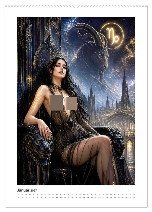 Verlockende Sternzeichen (CALVENDO Wandkalender 2027)