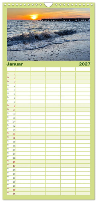 Toskana unvergleichlich (CALVENDO Familienplaner 2027)