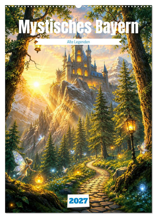 Mystisches Bayern - Alte Legenden (CALVENDO Wandkalender 2027)