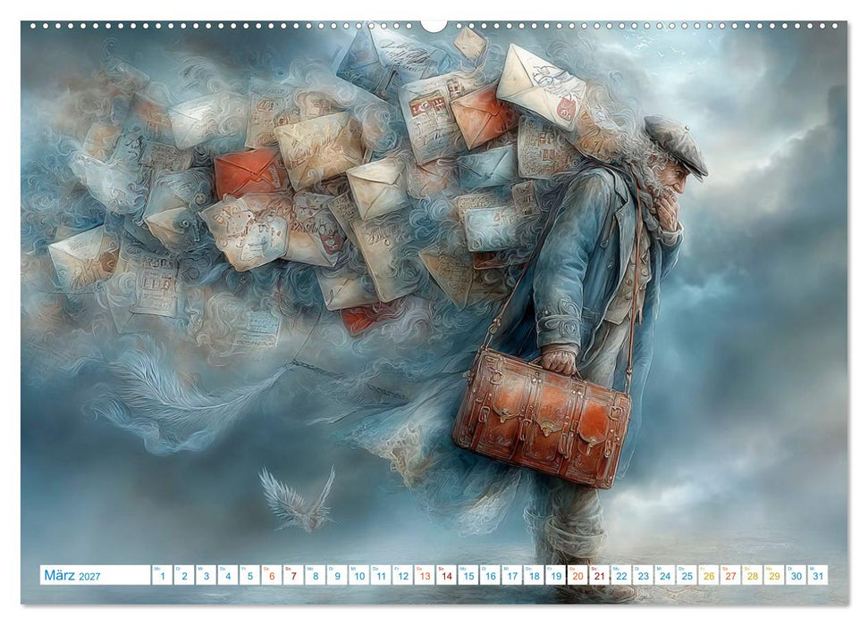 Wenn der Wind die Träume trägt (CALVENDO Premium Wandkalender 2027)