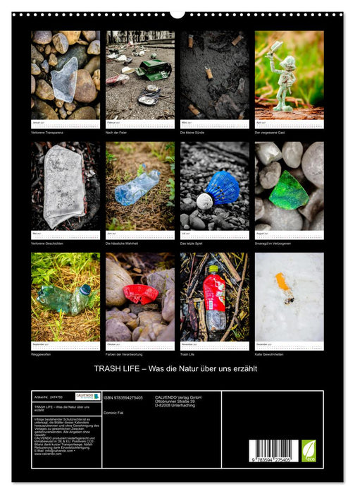 TRASH LIFE – Was die Natur über uns erzählt (CALVENDO Premium Wandkalender 2027)