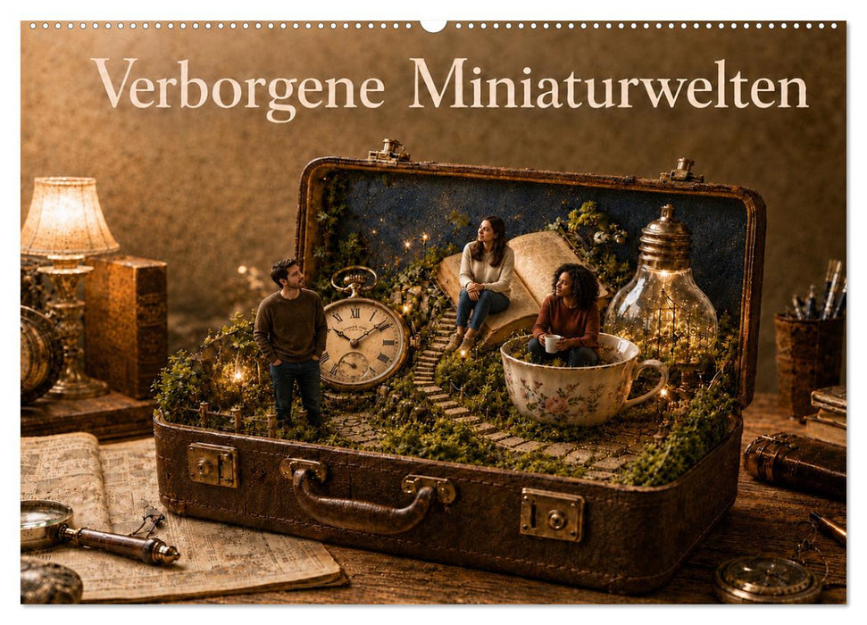 Verborgene Miniaturwelten (CALVENDO Wandkalender 2027)