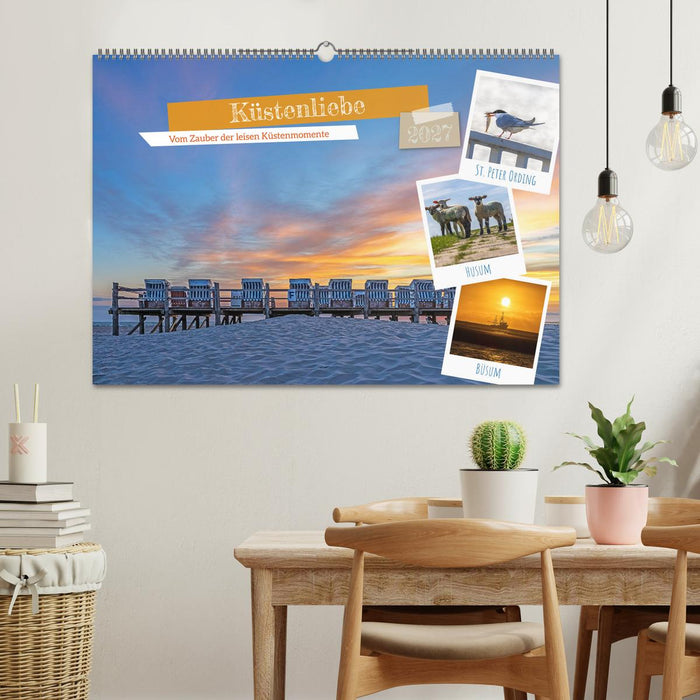Küstenliebe - Vom Zauber der leisen Küstenmomente (CALVENDO Wandkalender 2027)