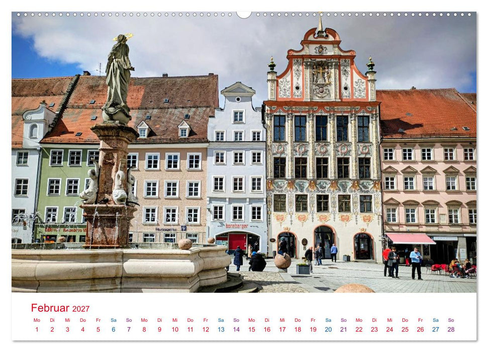 Hier fühle ich mich zuhause - Landsberg am Lech und Ammersee (CALVENDO Wandkalender 2027)