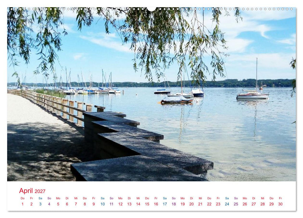 Hier fühle ich mich zuhause - Landsberg am Lech und Ammersee (CALVENDO Wandkalender 2027)