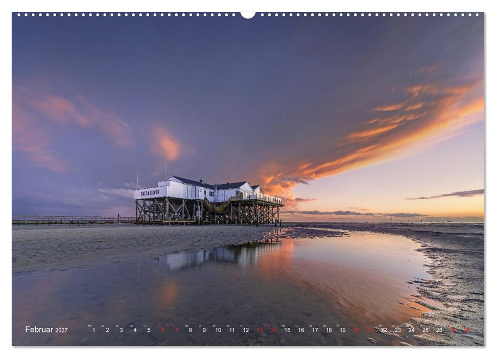 Nordseeurlaub in St. Peter-Ording (CALVENDO Wandkalender 2027)