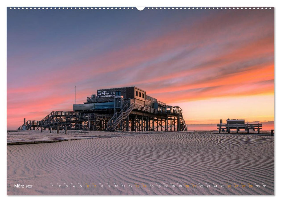 Nordseeurlaub in St. Peter-Ording (CALVENDO Wandkalender 2027)