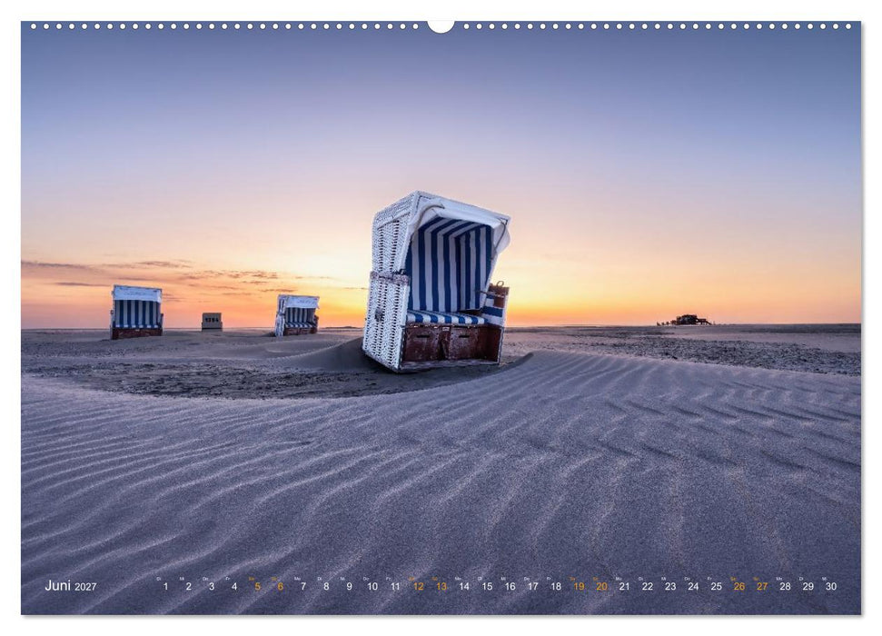 Nordseeurlaub in St. Peter-Ording (CALVENDO Wandkalender 2027)