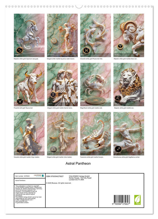 Astral Pantheon (CALVENDO Premium-Calendar 2027)