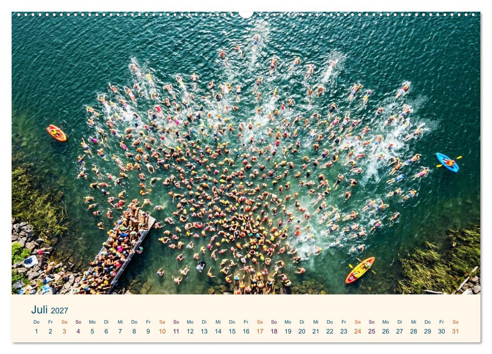 Zu viele für ein Selfie — Der Mensch im Strom der Menge (CALVENDO Premium Wandkalender 2027)