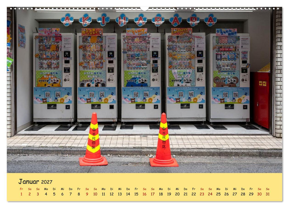 Tokios bunte Automatenwelt (CALVENDO Premium Wandkalender 2027)
