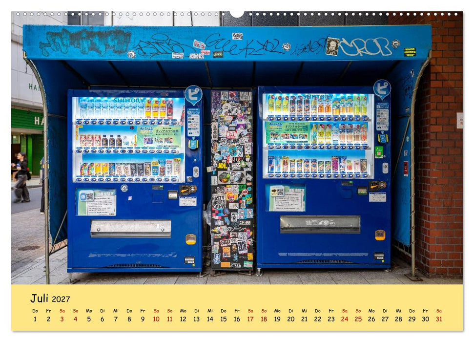 Tokios bunte Automatenwelt (CALVENDO Premium Wandkalender 2027)