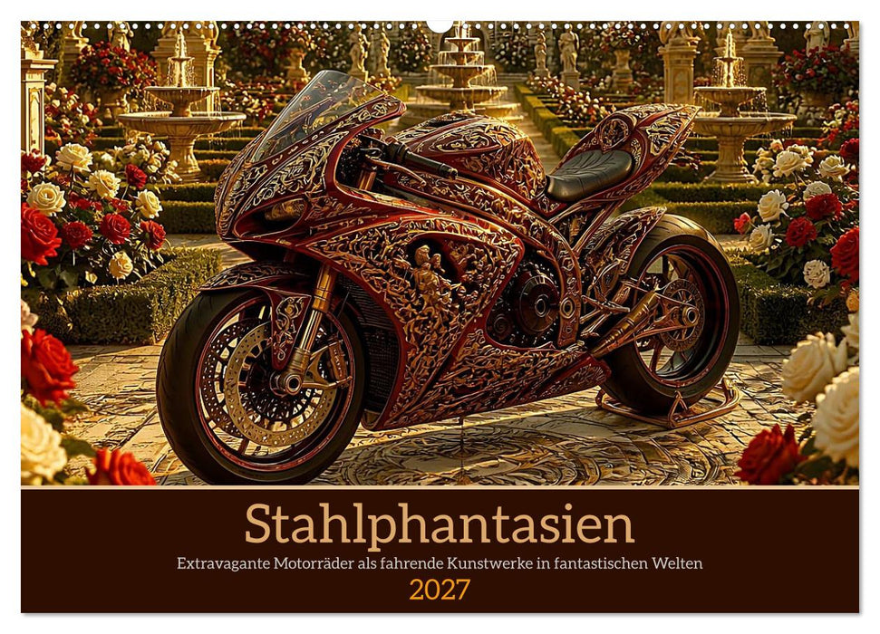Stahlphantasien (CALVENDO Wandkalender 2027)