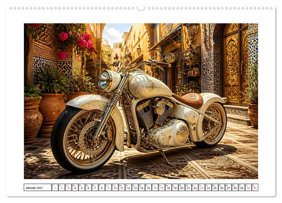 Stahlphantasien (CALVENDO Wandkalender 2027)