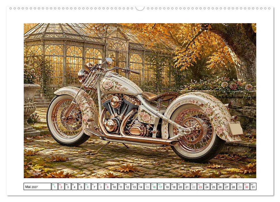 Stahlphantasien (CALVENDO Wandkalender 2027)