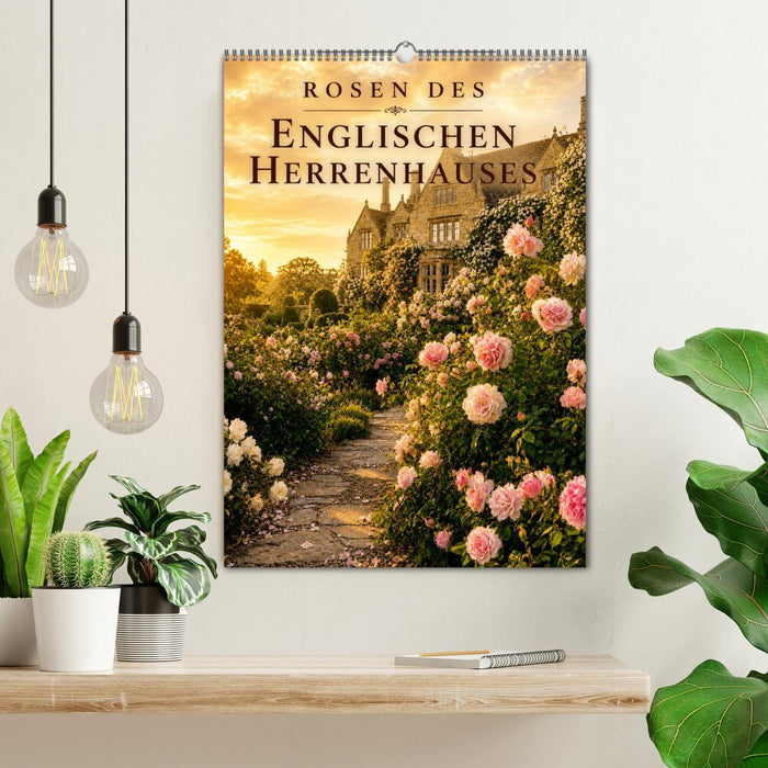 Rosen des englischen Herrenhauses (CALVENDO Wandkalender 2027)