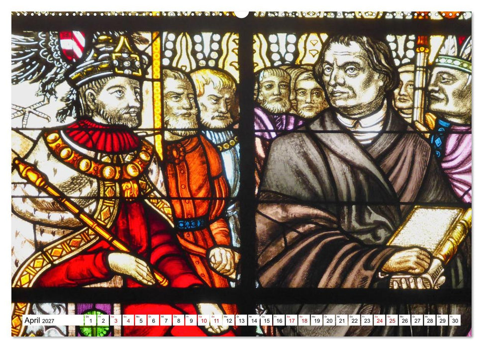 Martin Luther allüberall (CALVENDO Wandkalender 2027)