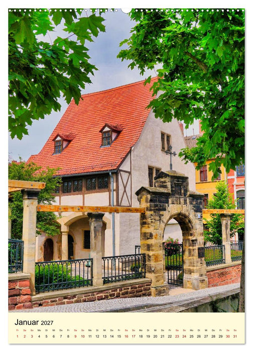Luthergedenkstätten in Eisleben und Wittenberg (CALVENDO Wandkalender 2027)