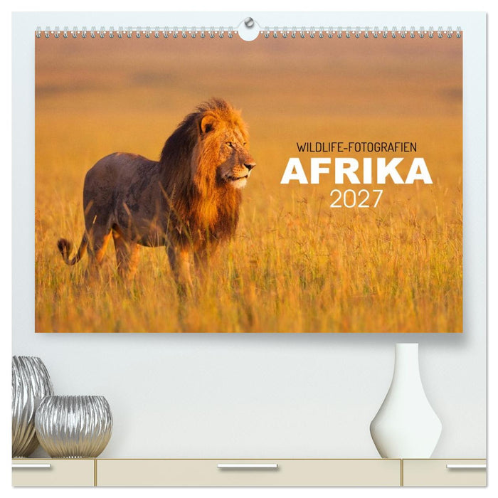 Afrika Wildlife-Fotografien (CALVENDO Premium Wandkalender 2027)