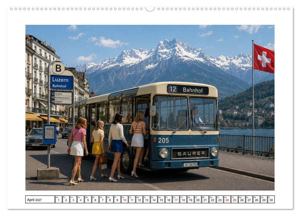 Faszination Busse der Welt (CALVENDO Premium Wandkalender 2027)