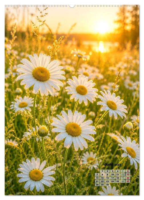 Blumenkalender (CALVENDO Premium Wandkalender 2027)