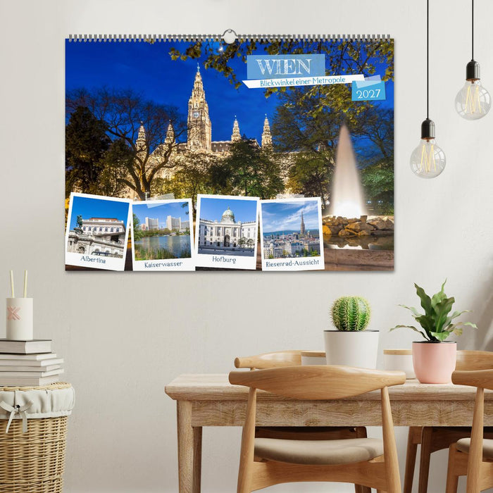 Wien - Blickwinkel einer Metropole (CALVENDO Wandkalender 2027)