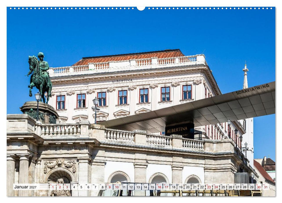 Wien - Blickwinkel einer Metropole (CALVENDO Wandkalender 2027)