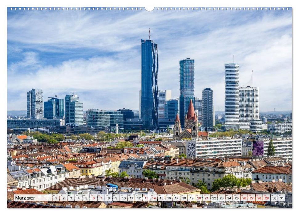 Wien - Blickwinkel einer Metropole (CALVENDO Wandkalender 2027)