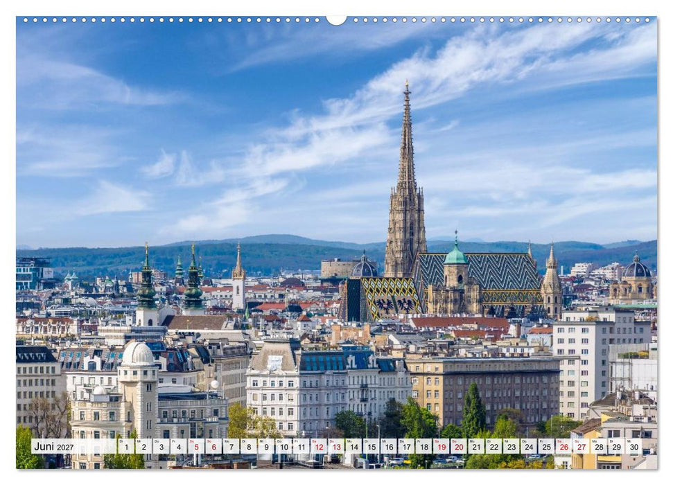 Wien - Blickwinkel einer Metropole (CALVENDO Wandkalender 2027)