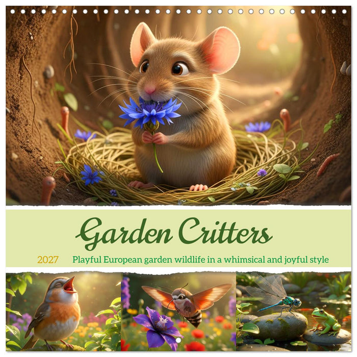 Garden Critters (CALVENDO Monthly Calendar 2027)