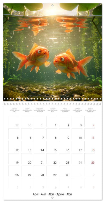Garden Critters (CALVENDO Monthly Calendar 2027)