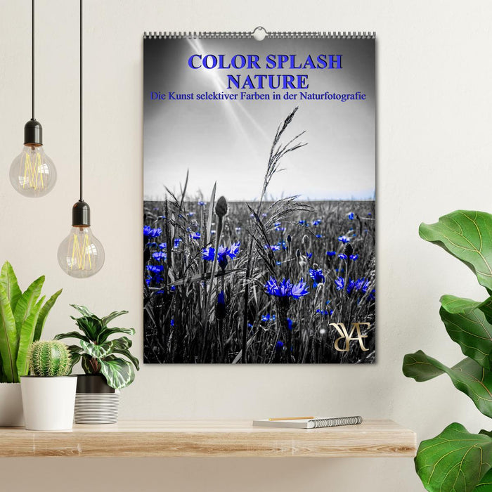 Color Splash Nature - Die Kunst selektiver Farben in der Naturfotografie (CALVENDO Wandkalender 2027)
