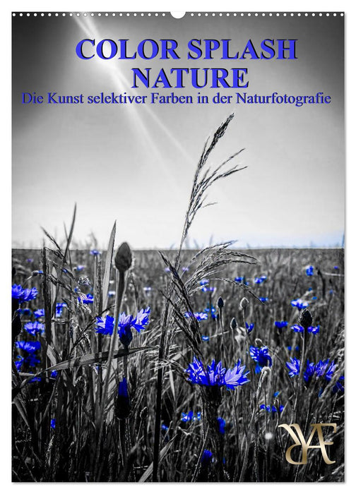 Color Splash Nature - Die Kunst selektiver Farben in der Naturfotografie (CALVENDO Wandkalender 2027)