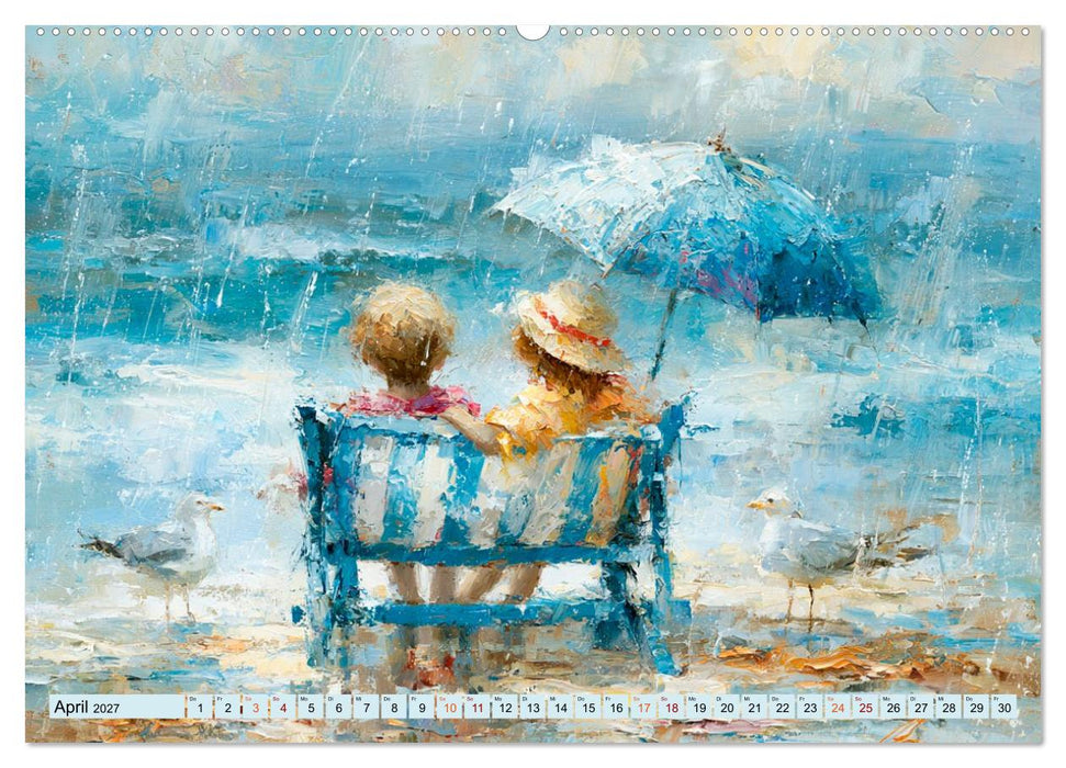 Tage aus Salz und Sonne (CALVENDO Premium Wandkalender 2027)