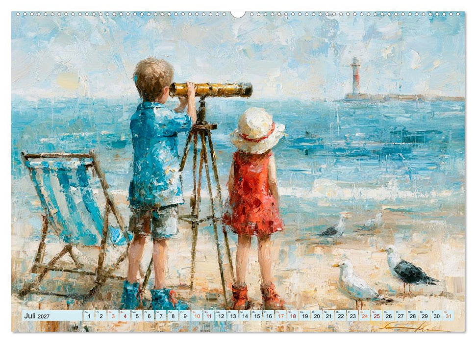 Tage aus Salz und Sonne (CALVENDO Premium Wandkalender 2027)